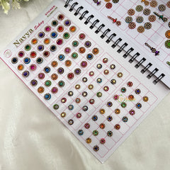 Vriksham LCT Stone Fancy CPR Bindi Book(D NO 48ANEW)-BB248