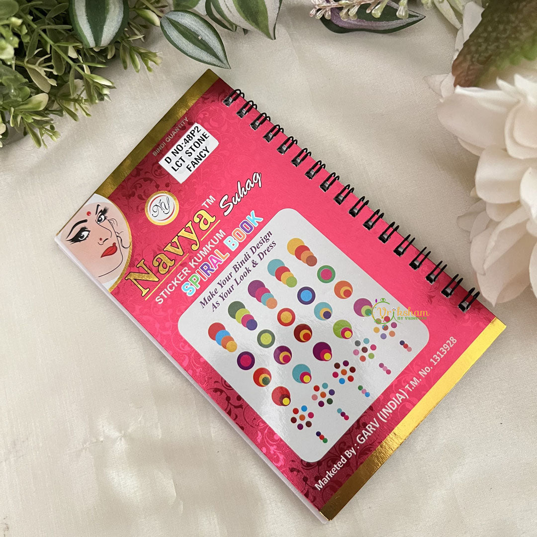 Vriksham LCT Stone Fancy Bindi Book(D NO 48P2)-BB245
