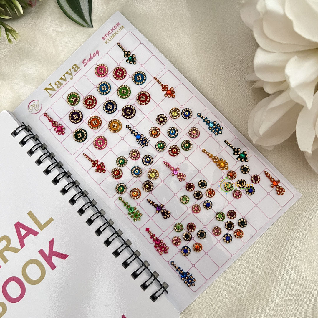 Vriksham LCT Stone Fancy CPR Bindi Book(D NO 48A14)-BB268