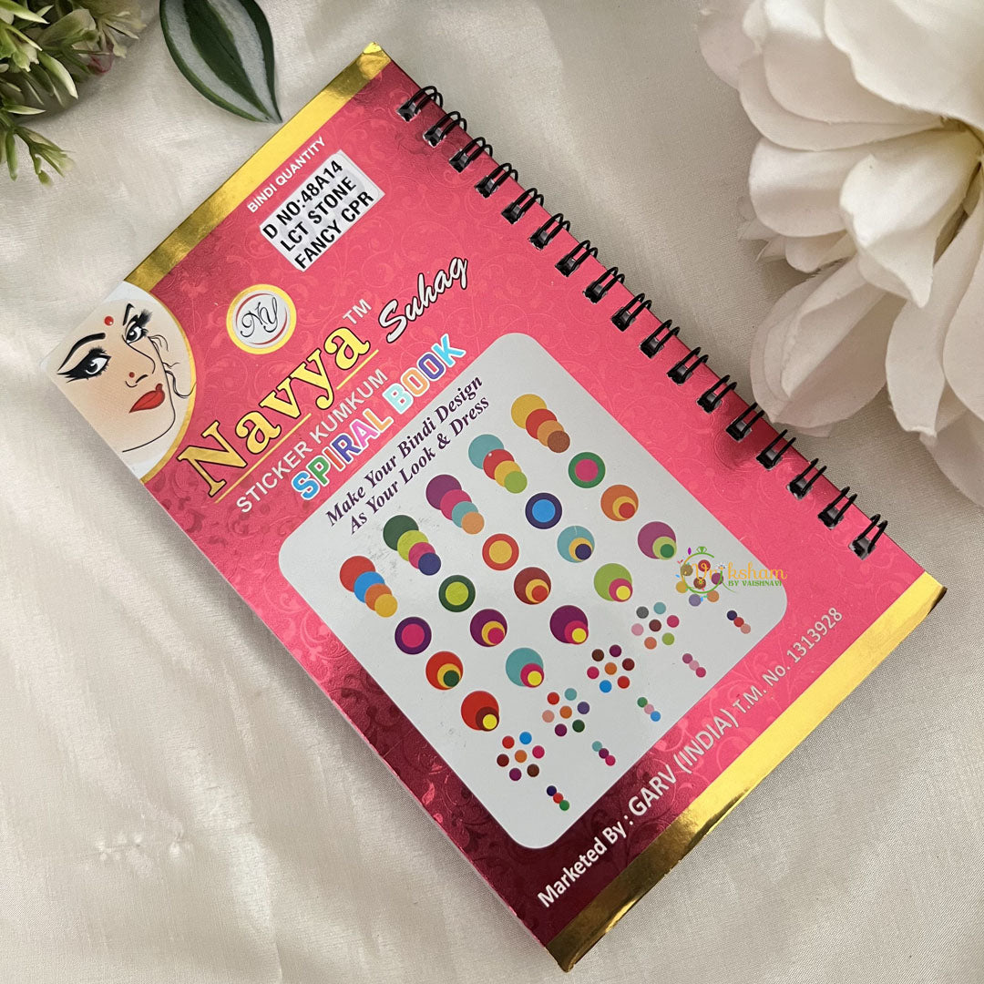 Vriksham LCT Stone Fancy CPR Bindi Book(D NO 48A14)-BB268