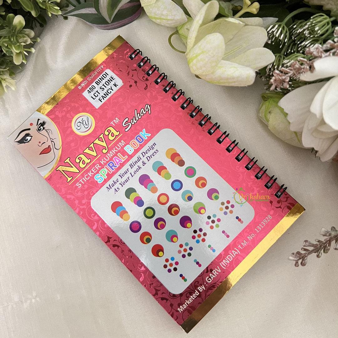 Vriksham 480 Bindi LCT Stone Fancy K Bindi Book-BB243