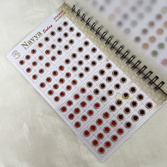 Vriksham 960 Bindi LCT Stone Pestal Premium Bindi Book-BB240