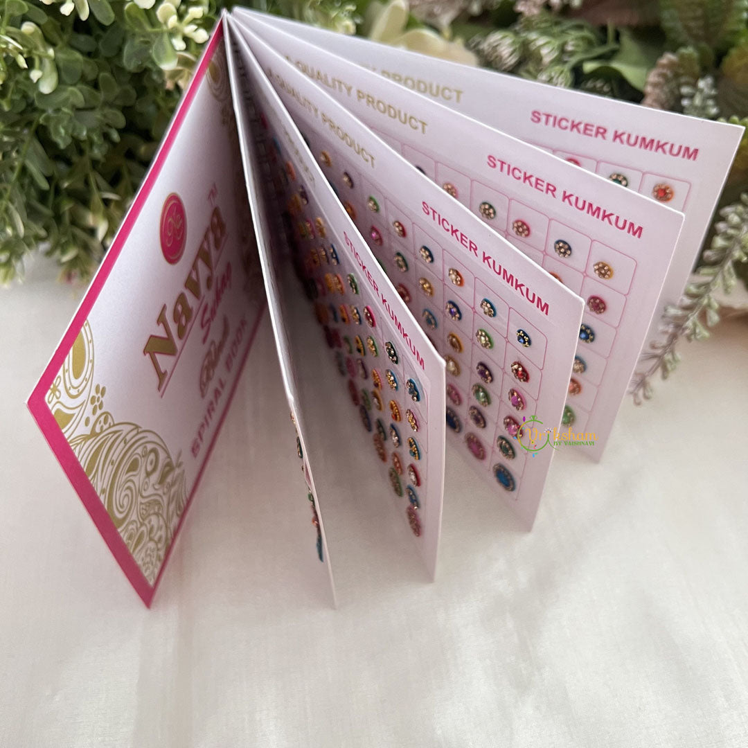 Vriksham LCT Stone Fancy Bindi Book(D NO 30A53)-BB238