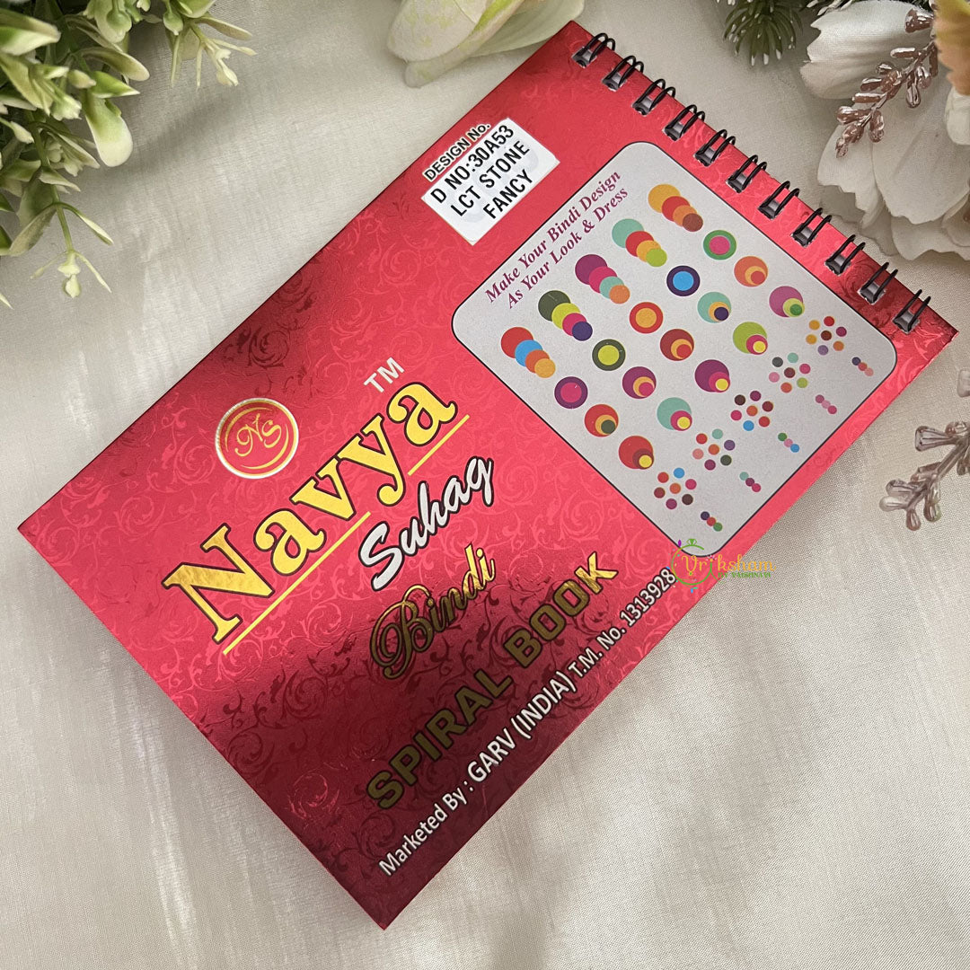 Vriksham LCT Stone Fancy Bindi Book(D NO 30A53)-BB238