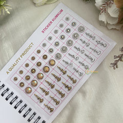 Vriksham RMBGSMT Fancy CPR Bindi Book(D NO 30B5)-BB236