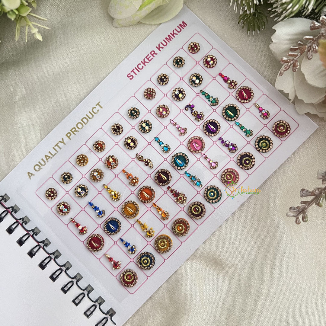 Vriksham R M B G S M T  Fancy CPR Bindi Book(D NO 30B5)-BB257