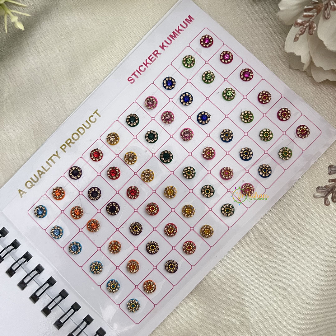 Vriksham LCT Stone Fancy Bindi Book(D NO 30P8)-BB231