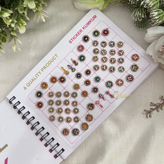 Vriksham LCT Stone Fancy CPR Bindi Book(D NO 30B2)-BB237