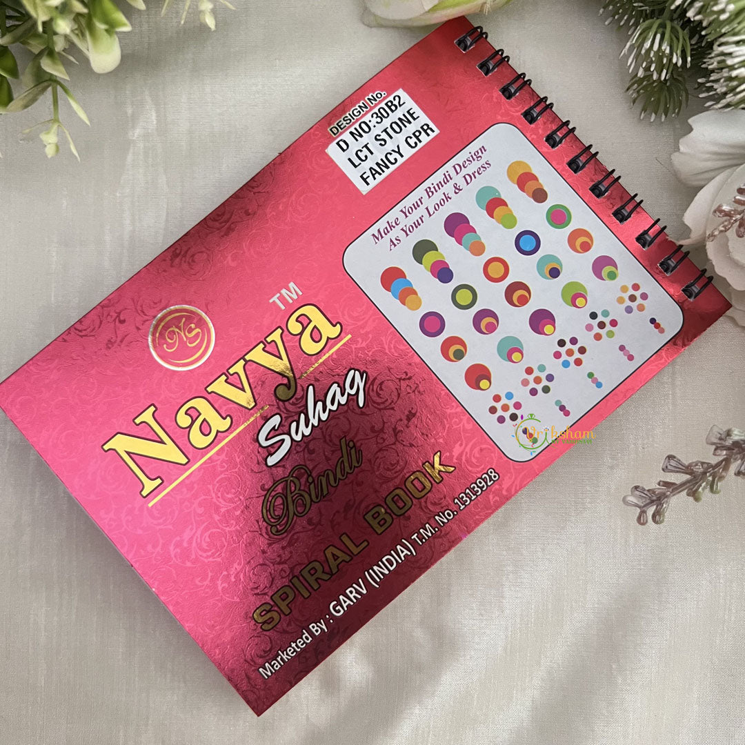 Vriksham LCT Stone Fancy CPR Bindi Book(D NO 30B2)-BB237