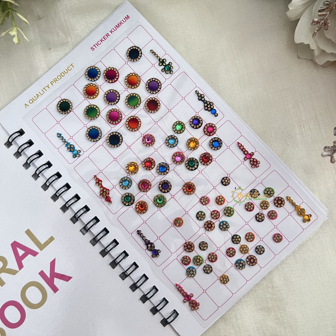 Vriksham LCT Stone Fancy CPR Bindi Book(D NO 48ANEW)-BB267