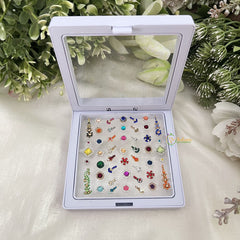 Vriksham Vriksham Fancy Mixed Shape Bridal Bindi Case-BB281