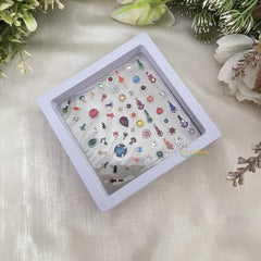Vriksham Vriksham Fancy Mixed Shape Bridal Bindi Case-BB280
