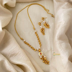 Premium Pendant Chain Neckpiece -G12113