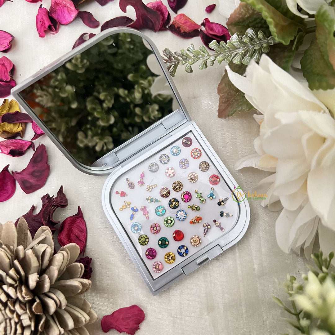 Vriksham Bindi Glow Compact Mirror Kit-BB315