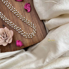 Vriksham Royal 3 Layered Pearl Mala-G20097