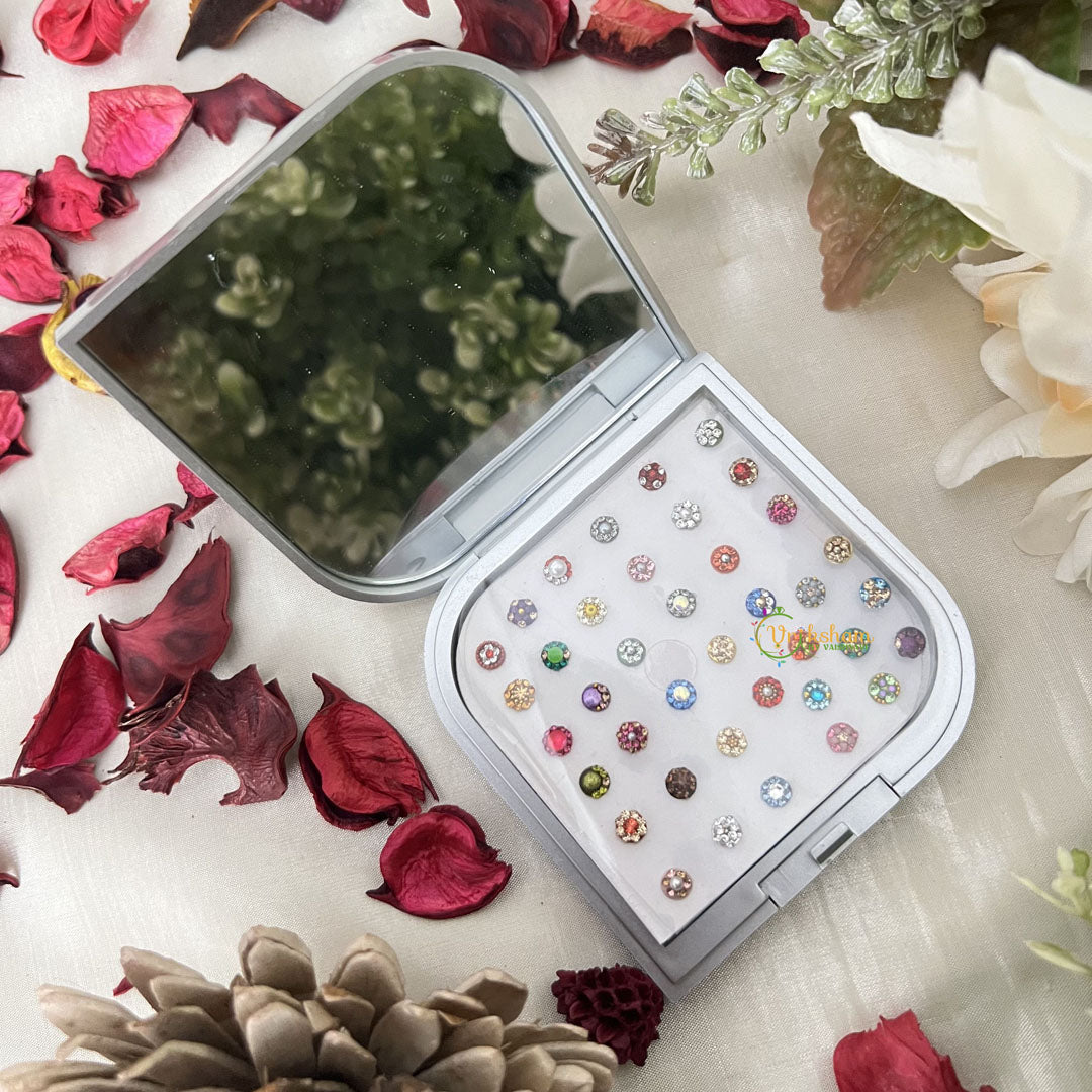 Vriksham Bindi Glow Compact Mirror Kit-BB312