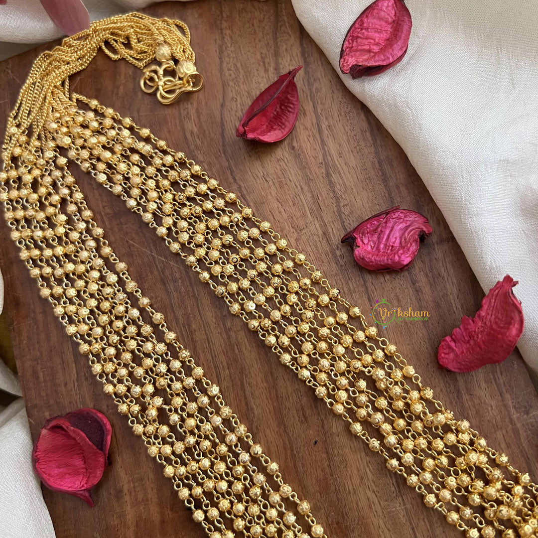 Vriksham Antique 8 Layre Gold Beaded Mala-G20109