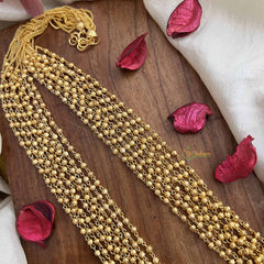 Vriksham Antique 8 Layre Gold Beaded Mala-G20109