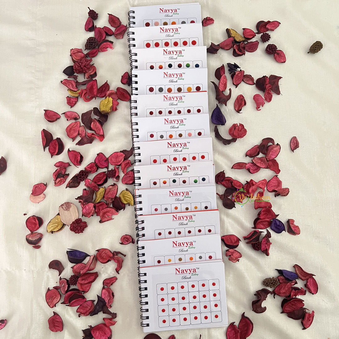 Vriksham Plain Bindi Suhag Book(Set Of 12 Book)-BB251
