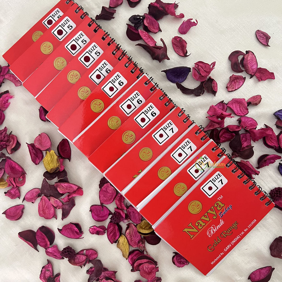 Vriksham Plain Bindi Suhag Book(Set Of 12 Book)-BB251