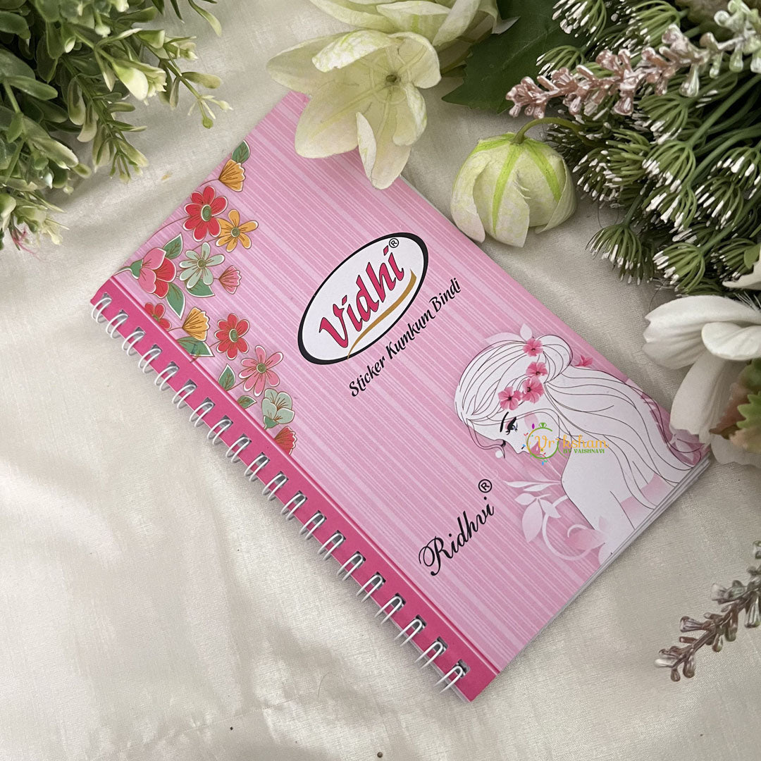 Vriksham Plain Colourful  Vidhi Bindi Book-BB266