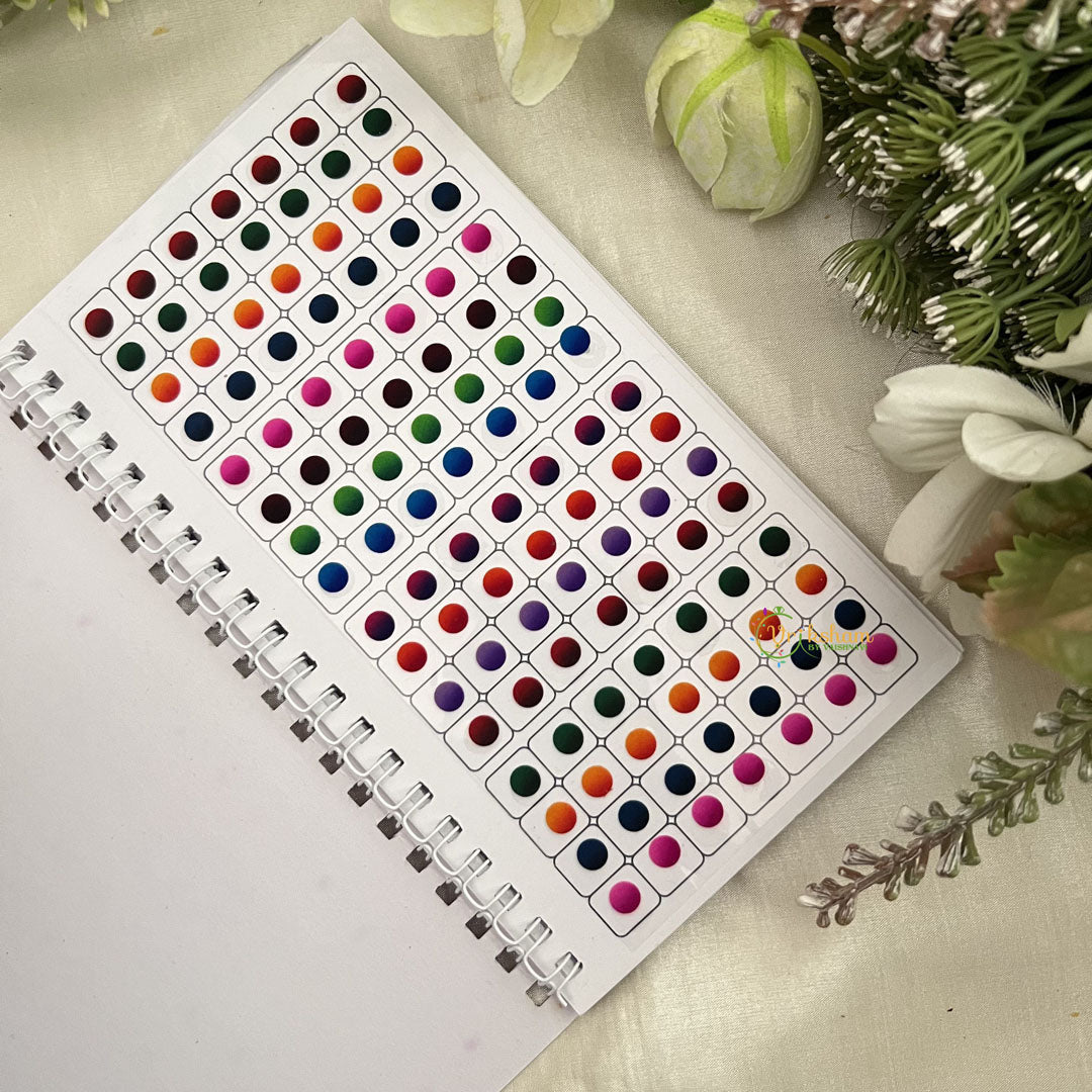 Vriksham Plain Colourful  Vidhi Bindi Book-BB266