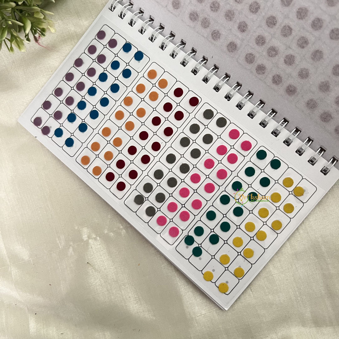 Vriksham Plain Colourful  Vidhi Bindi Book-BB266