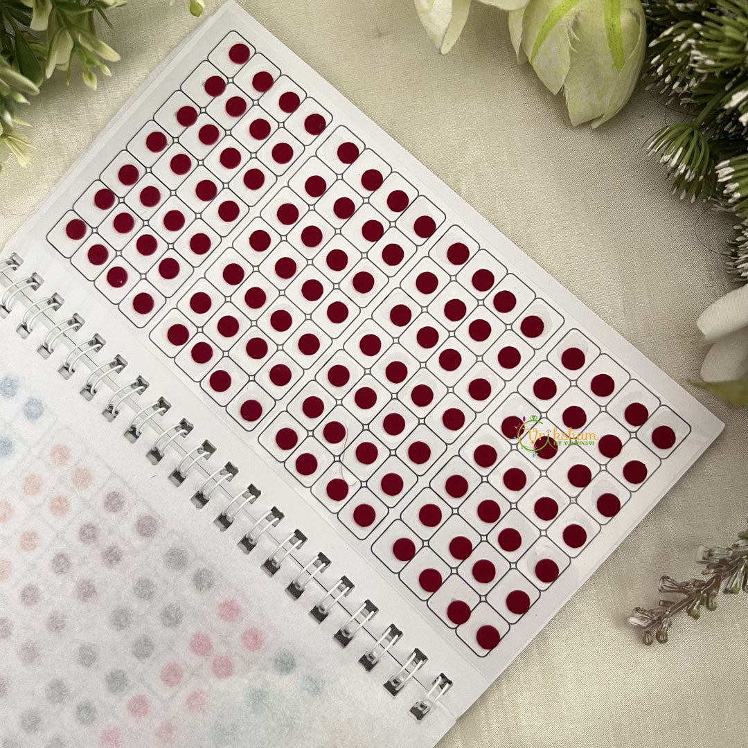 Vriksham Plain Colourful  Vidhi Bindi Book-BB266
