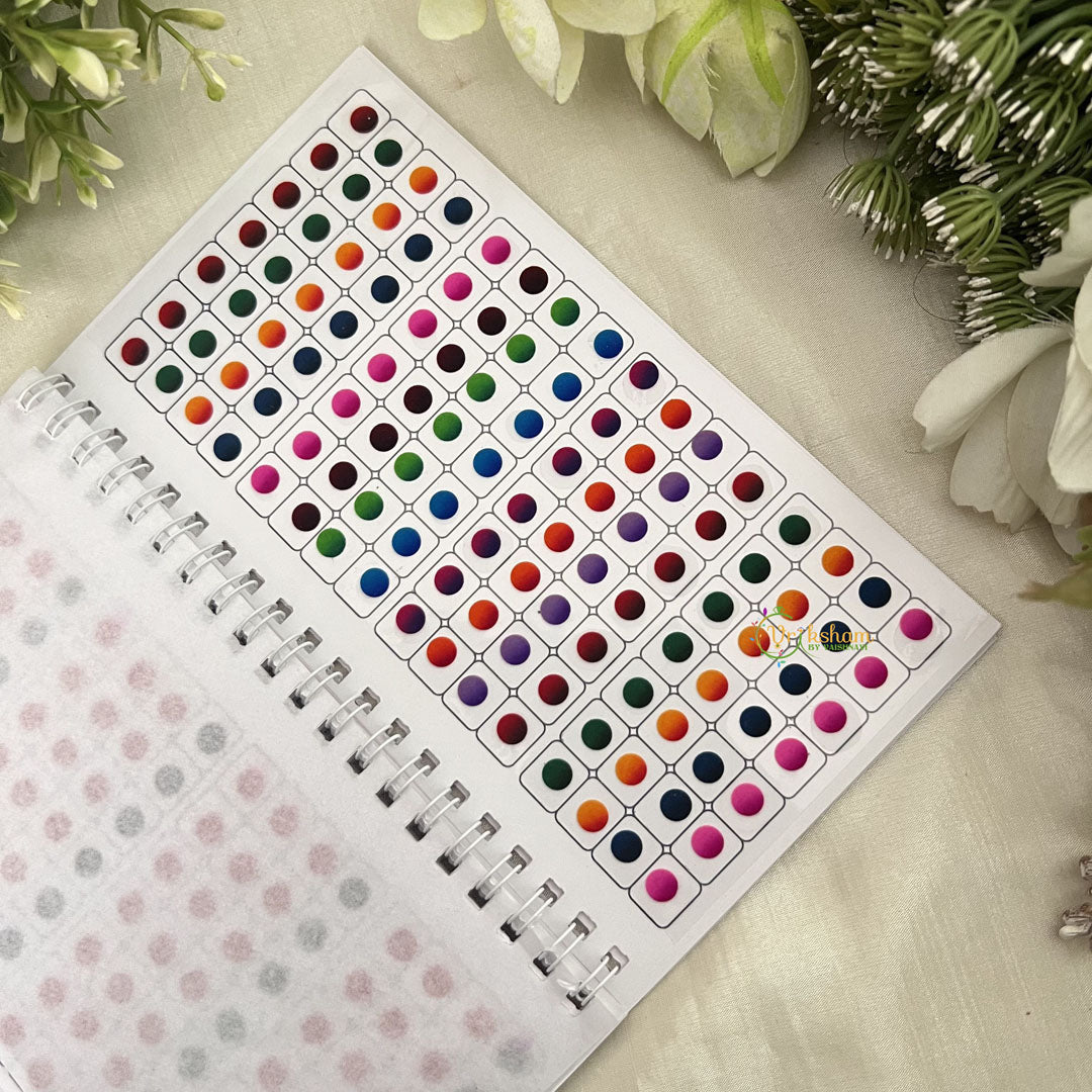 Vriksham Plain Colourful  Vidhi Bindi Book-BB266