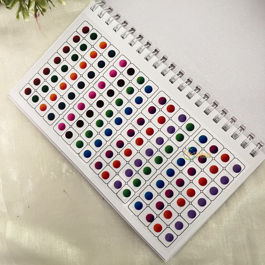 Vriksham Plain Colourful  Vidhi Bindi Book-BB266