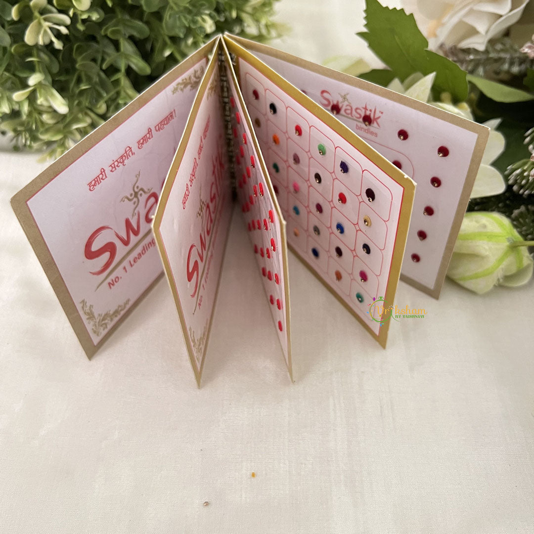 Vriksham Swastik Hand Work Range Bindi Book-BB273
