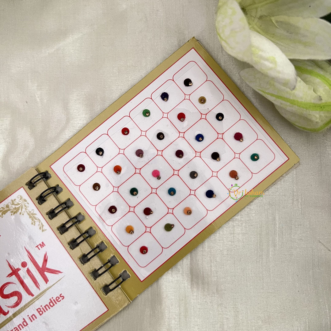 Vriksham Swastik Hand Work Range Bindi Book-BB273