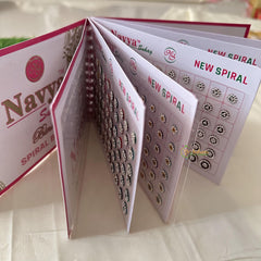 Cocktail Stone Sticker Bindi Book-Navya Suhag-BB140