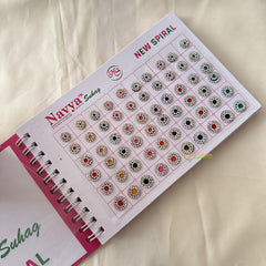 Cocktail Stone Sticker Bindi Book-Navya Suhag-BB140