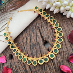 Traditional Kerala Round Palakka Short Neckpiece-G13299