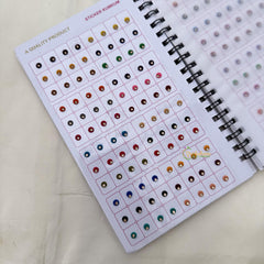 Plain Color Sticker Bindi Book-Navya Suhag-BB129