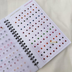 Plain Color Sticker Bindi Book-Navya Suhag-BB129