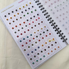 Plain Color Sticker Bindi Book-Navya Suhag-BB129