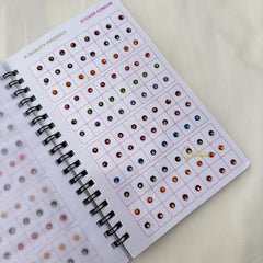 Plain Color Sticker Bindi Book-Navya Suhag-BB129