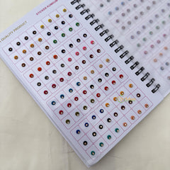 Plain Color Sticker Bindi Book-Navya Suhag-BB129