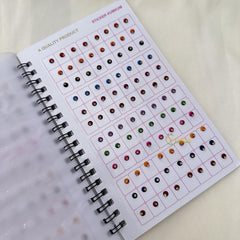 Plain Color Sticker Bindi Book-Navya Suhag-BB129