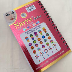 Plain Color Sticker Bindi Book-Navya Suhag-BB129