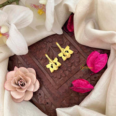 Vriksham Elegant Style Kundan Jadau Bugadi-Green White-J4165