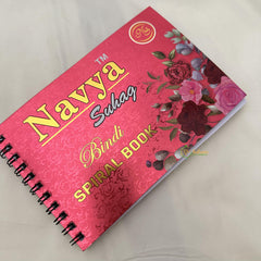 Maroon Stone Sticker Bindi Book-Navya Suhag-BB151