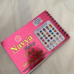 Multicolor Stone Sticker Bindi Book-Navya Suhag-BB152