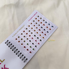 Color Stone Sticker Bindi Book-Navya Suhag-BB153