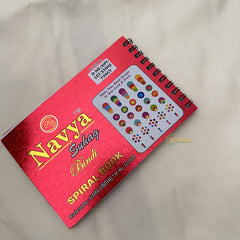 Color Stone Sticker Bindi Book-Navya Suhag-BB153