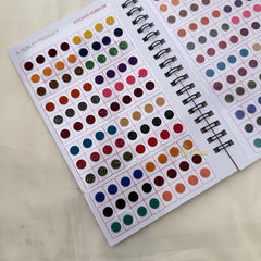 Colorful Small Size Sticker Bindi Book-Navya Suhag-BB132