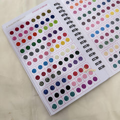 Colorful Small Size Sticker Bindi Book-Navya Suhag-BB132