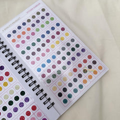 Colorful Small Size Sticker Bindi Book-Navya Suhag-BB132